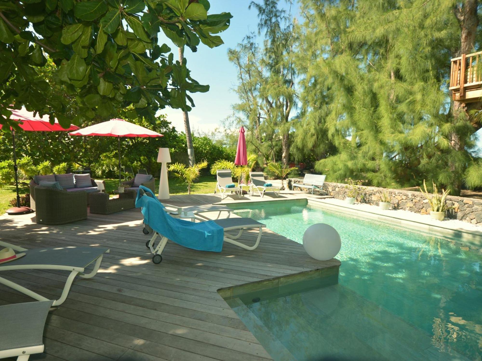 La Villa De La Plage La Saline Les Bains Exterior photo